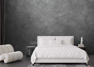 Vector gray concrete texture. Stone wall background. Wall mural