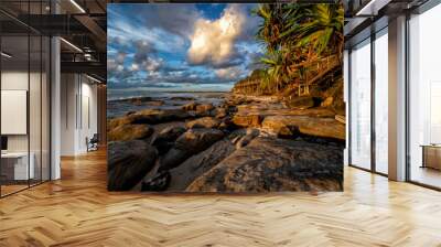 Mesmerizing view of a beautiful Sunshine Coast, Queensland, Australia Wall mural