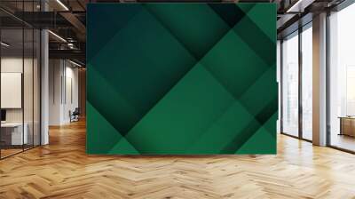 abstract dark green background Wall mural