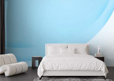 Abstract light blue background Wall mural