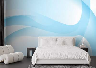 Abstract light blue background Wall mural