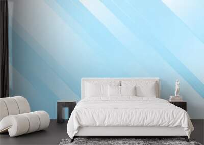 Abstract light blue background Wall mural