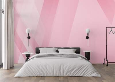 Luxury white line background pink shades in 3d abstract style. Illustration from vector about modern template deluxe design. Wall mural