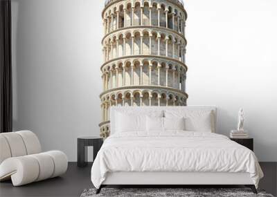 leaning tower of pisa in tuscany italy landmark png Wall mural