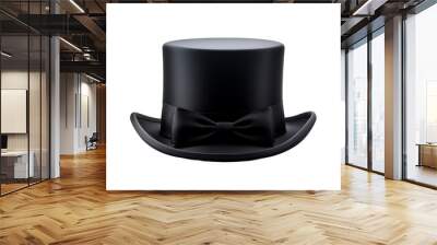 black top hat and black hat Wall mural