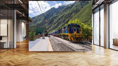 perurail machu picchu Wall mural