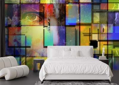 abstract Wall mural