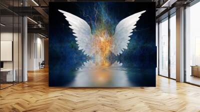 Angel wings Wall mural