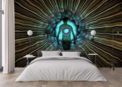 Aura Wall mural