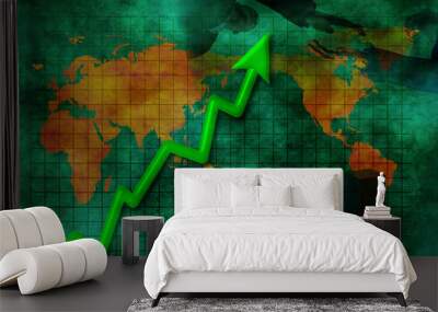 Business Global Wall mural