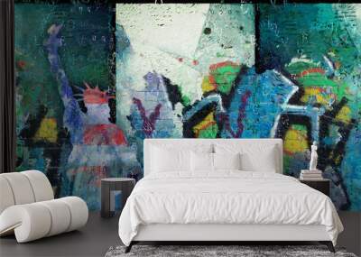 Liberty Wall mural