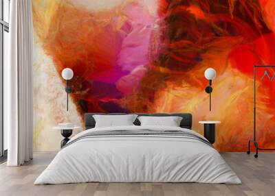 Vivid Abstract Wall mural