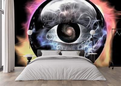 Wizard eye Wall mural