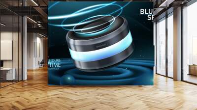 Bluetooth speaker banner ad Wall mural