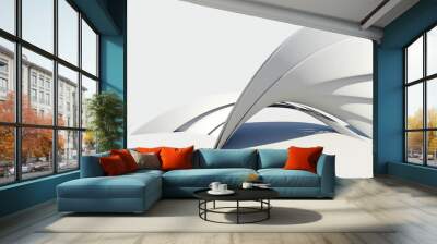 abstract architecture form background Wall mural