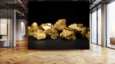 mound of gold Wall mural