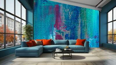 Embrace the Joy: Dive into a Cheerful Kaleidoscope of Colors and Shapes in an Abstract Wonderland Wall mural