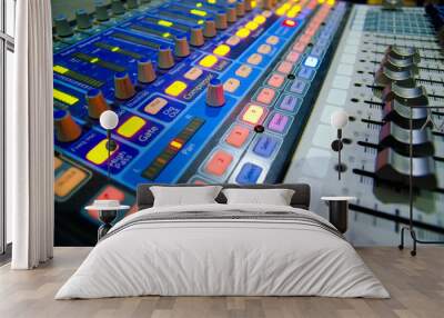 music mixer Wall mural