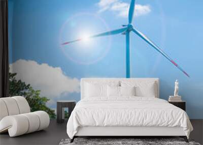 wind turbine Wall mural