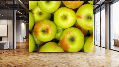 Green apples Wall mural