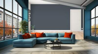 modern bright interior . 3d rendering Wall mural