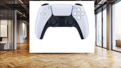 Realistic vector gamepad, video game controller icon Wall mural