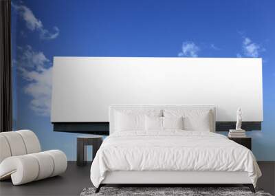 Blank billboard Wall mural