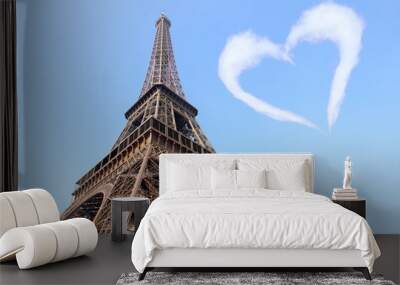 i love paris Wall mural