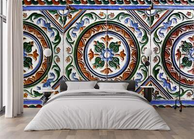 Moorish ceramic tiles Wall mural