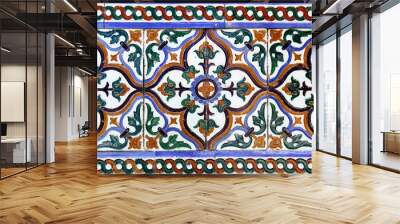 Moorish ceramic tiles Wall mural