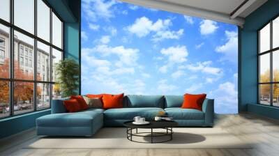 Sky and clouds Wall mural