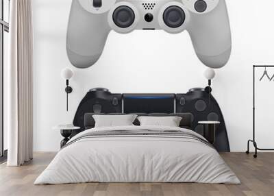 vector game pad on white background Wall mural