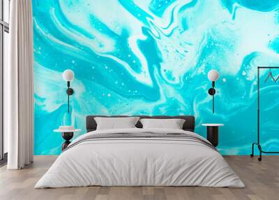 Whimsical and Energetic Colorburst Creating a Captivating and Abstract Visual Experience Wall mural