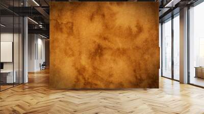 dark brown aged paper texture Wall mural