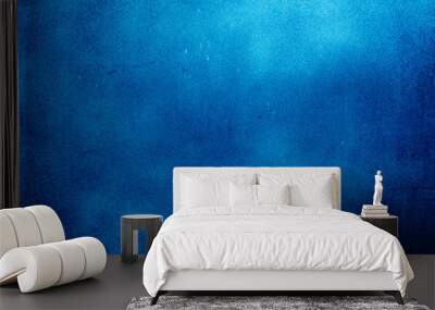 Blue wall background texture Wall mural