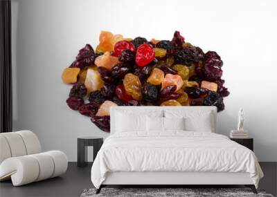 Mix variety of dried fruit Wall mural