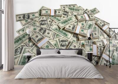 Big pile of money Wall mural