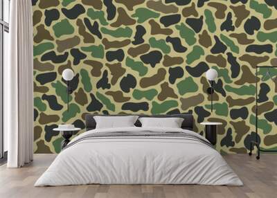 Abstract Military Camouflage Background Wall mural