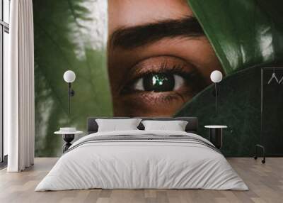 eye Wall mural