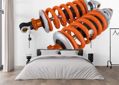 shock absorbers Wall mural