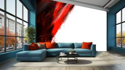 Watercolor modern style with colorful decoration for your template. Wall mural