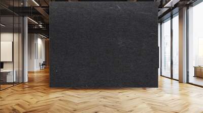 Black paper texture as background Wall mural