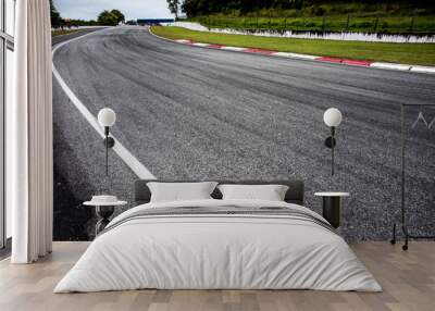 Motorsport race track Wall mural