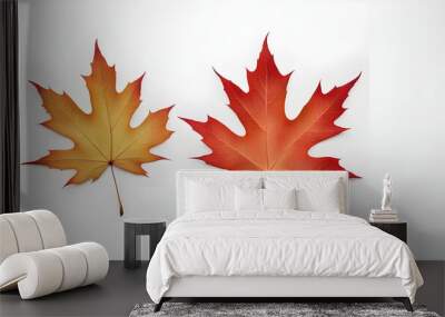 a maple leaf Wall mural