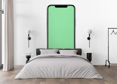 iPhone green screen Wall mural