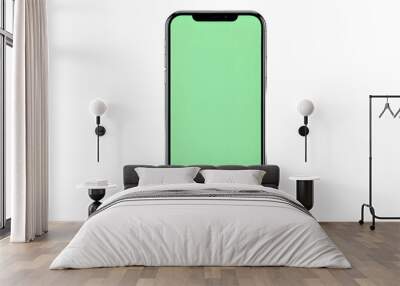 iPhone green screen Wall mural