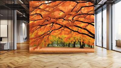 maple Wall mural