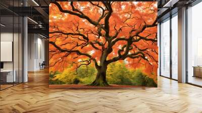 maple Wall mural