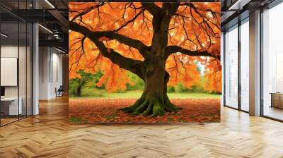 maple Wall mural