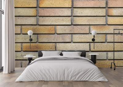 Aged brick wall texture Wall mural